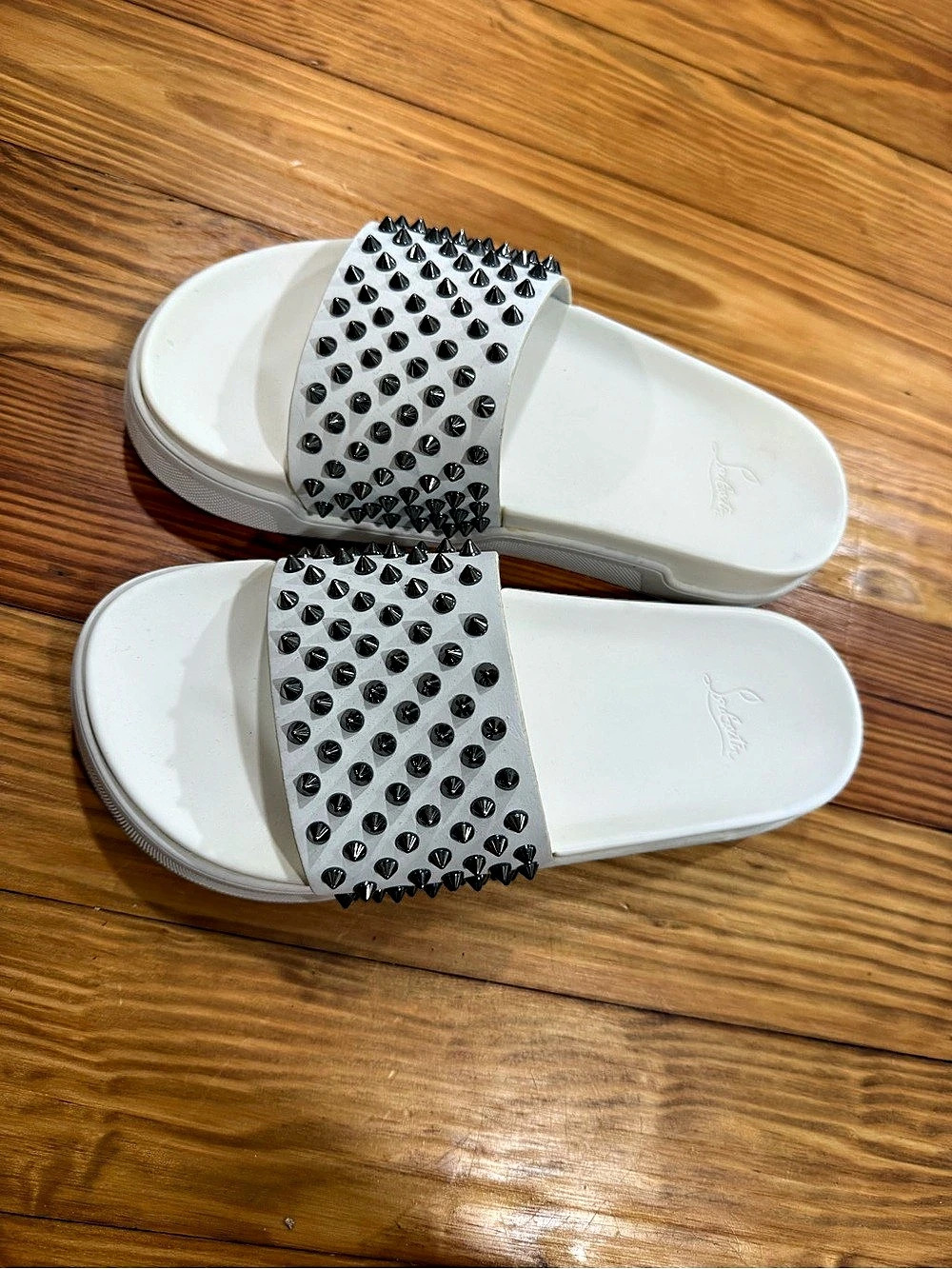 Pool Fun Donna Flat Spike Slide Sandal